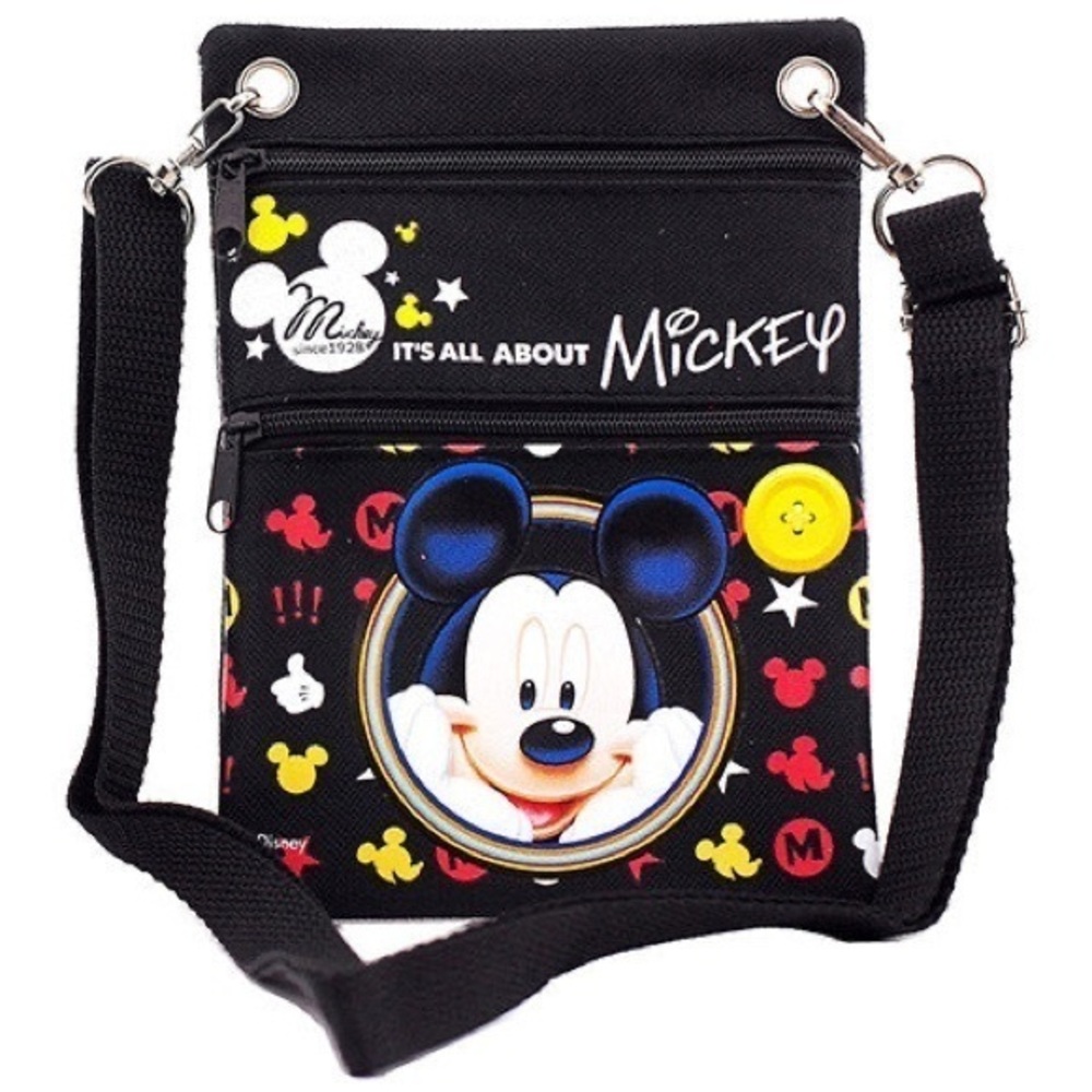 Disney Mickey Mouse Mini Travel Crossbody/Passport Holder